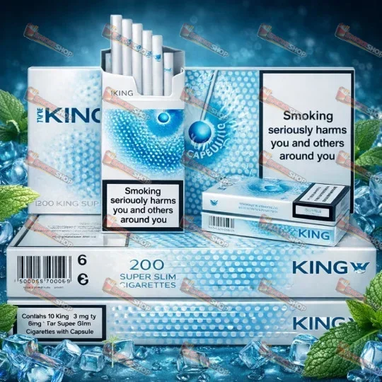 King Super Slims Capsule ментол