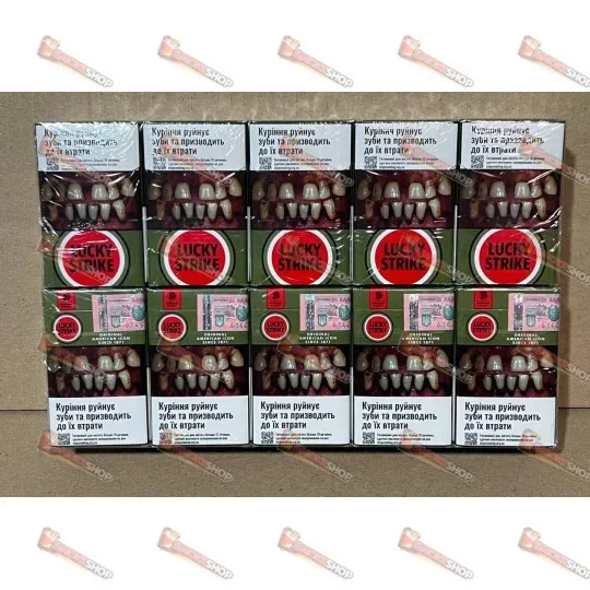 Lucky Strike Unlimited Red c  акцизом